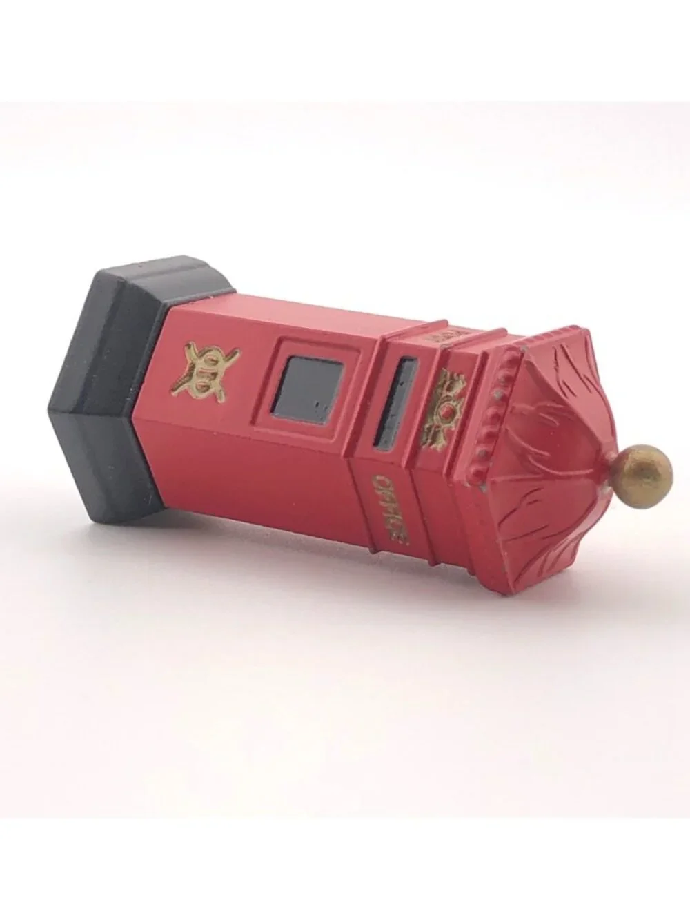 Dept 56 English Post Box 5805-0 British Red Pillar Box Miniature Mailbox Retired